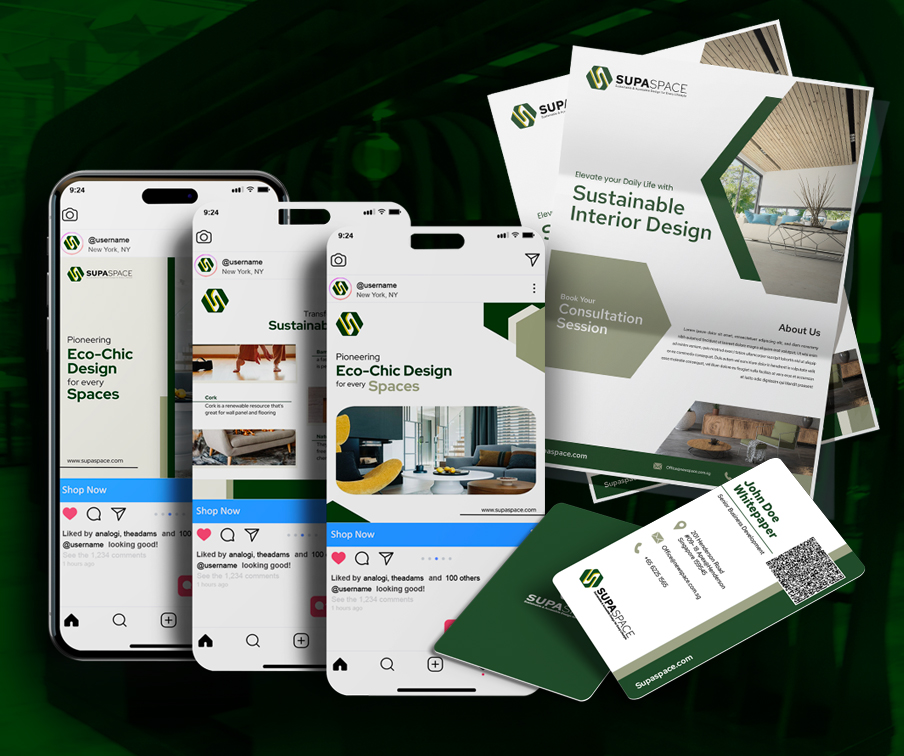 Supaspace brand identity and website by Ginger Fox Studio